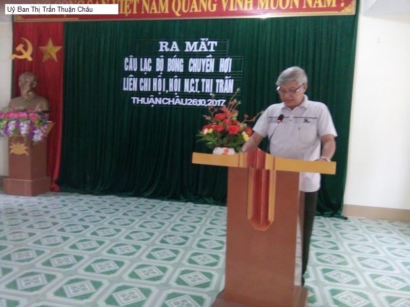 Uỷ Ban Thị Trấn Thuận Châu