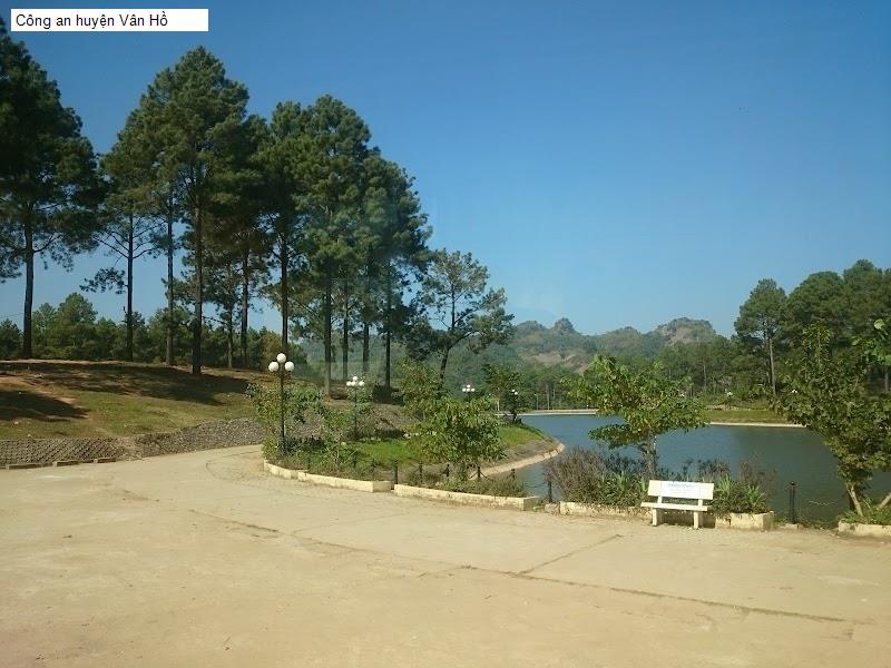 Công an huyện Vân Hồ